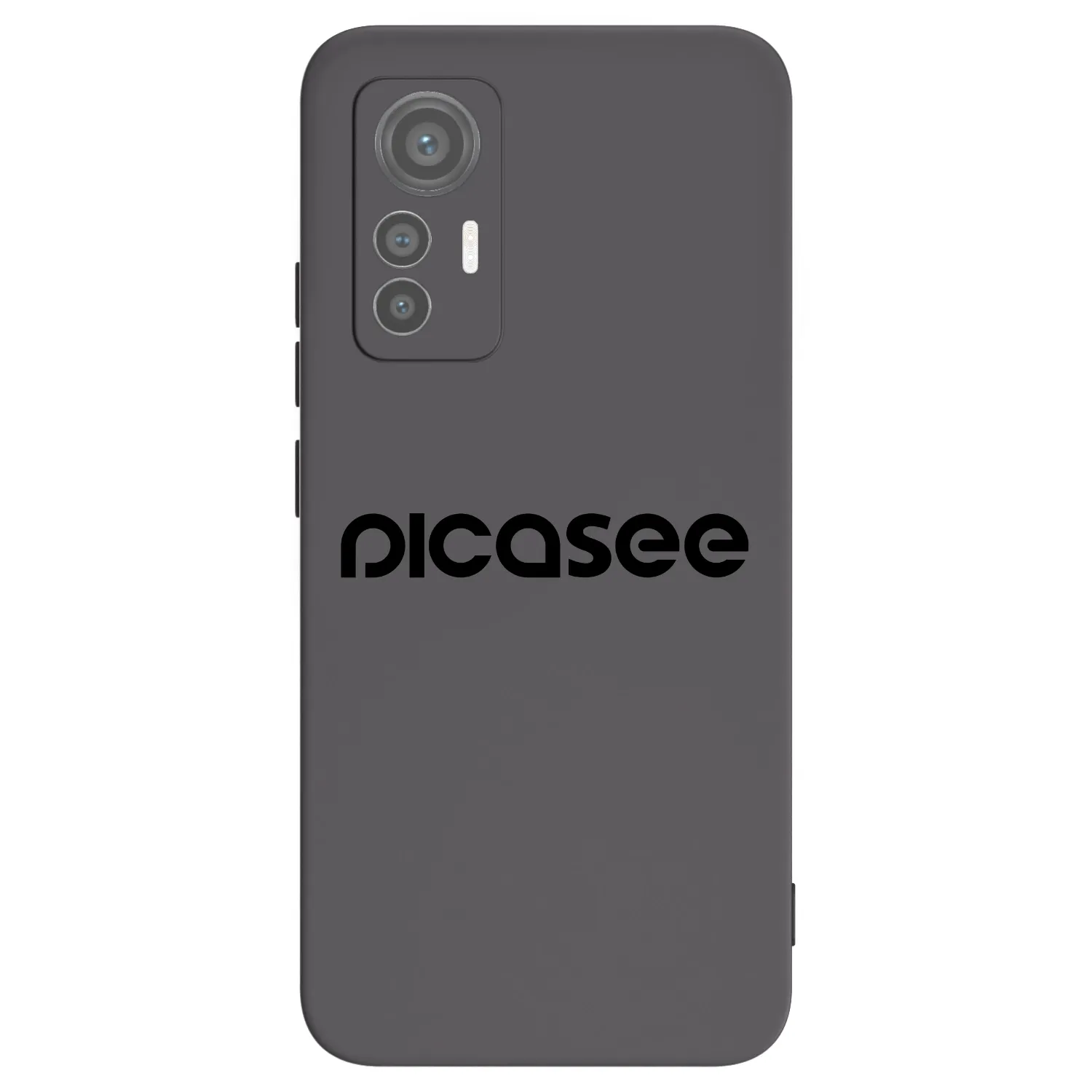 Picasee Μαύρη θήκη σιλικόνης για Xiaomi 12 Lite - Picasee - new logo - black