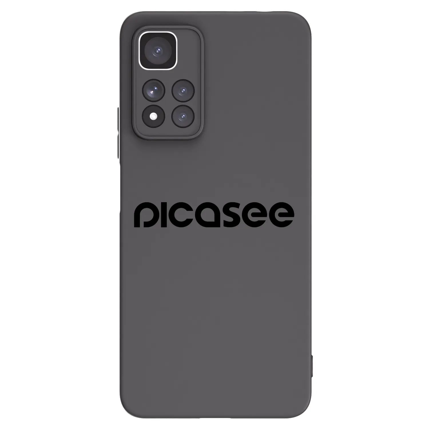 Picasee Μαύρη θήκη σιλικόνης για Xiaomi Redmi Note 11 Pro+ 5G - Picasee - new logo - black