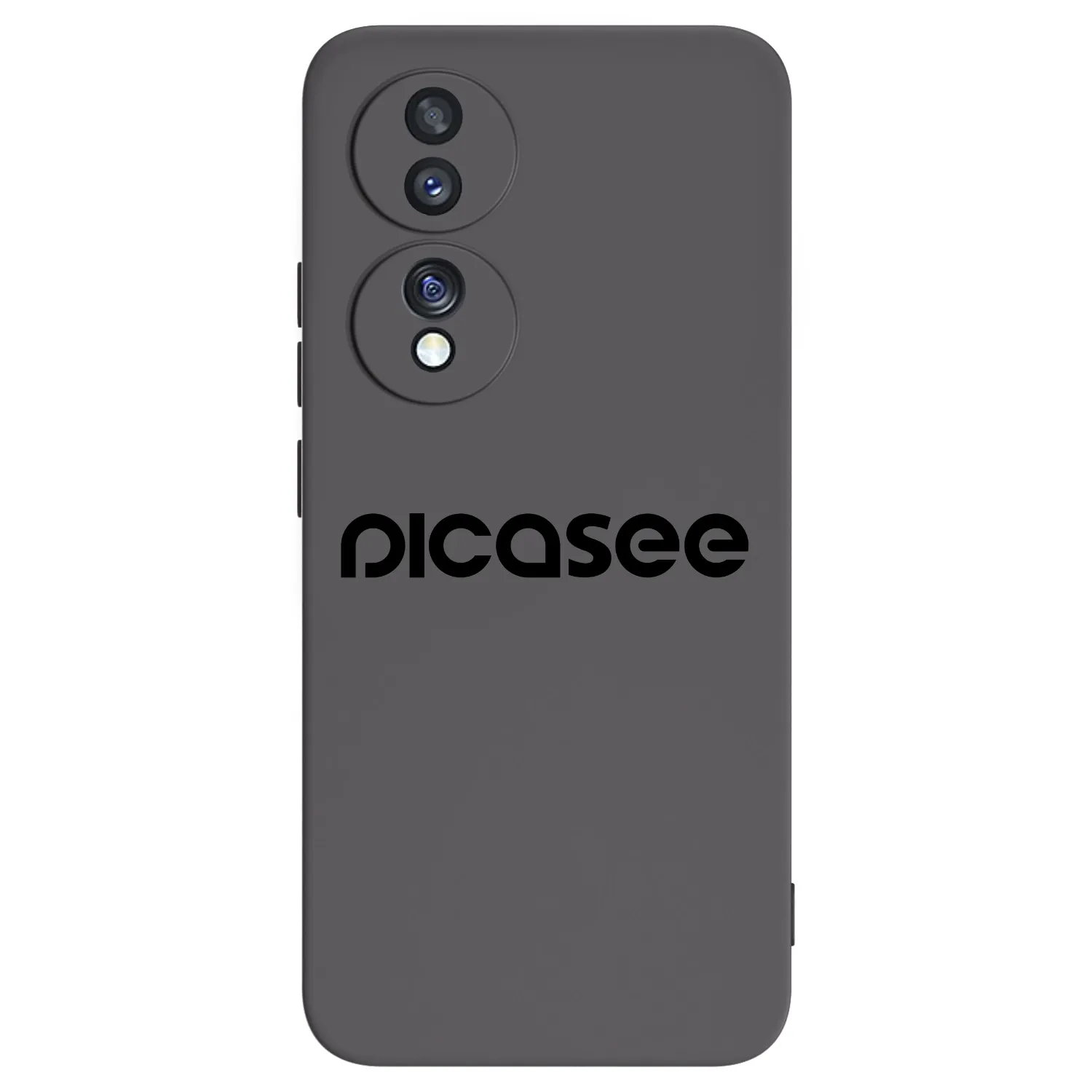 Picasee Μαύρη θήκη σιλικόνης για Honor 70 - Picasee - new logo - black