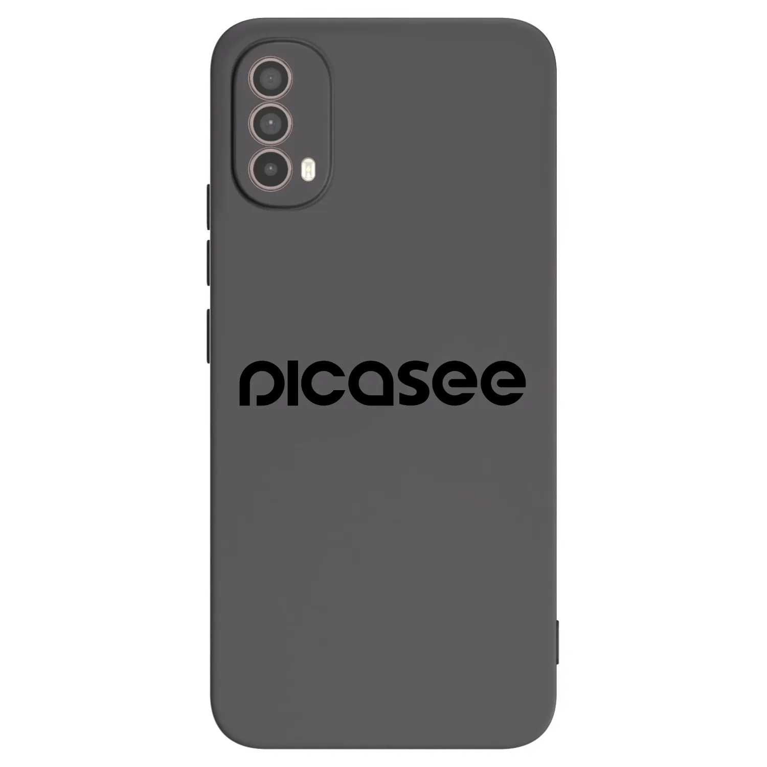 Picasee Μαύρη θήκη σιλικόνης για Motorola Moto E40 - Picasee - new logo - black