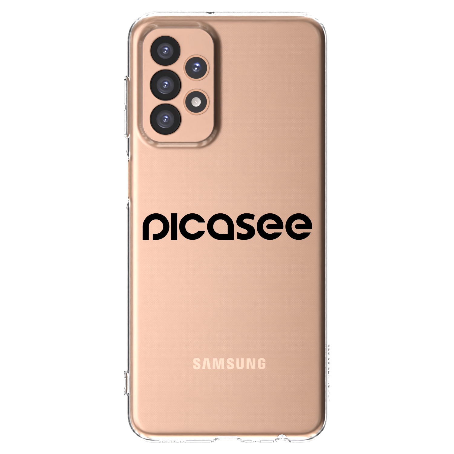 Picasee διαφανής θήκη σιλικόνης Samsung Galaxy A23 A236B 5G - Picasee - new logo - black