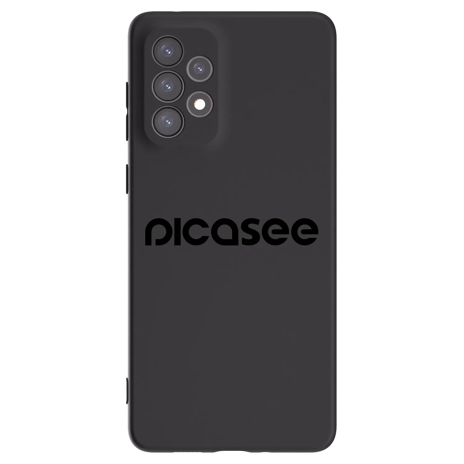 Picasee Μαύρη θήκη σιλικόνης για Samsung Galaxy A73 5G - Picasee - new logo - black
