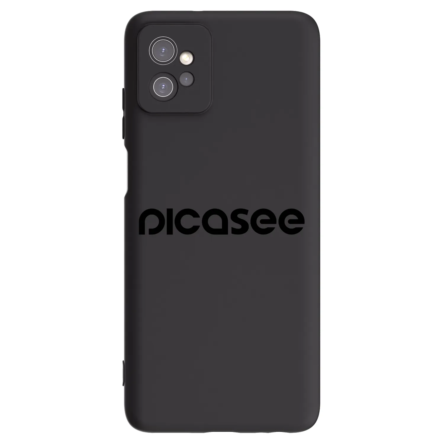 Picasee Μαύρη θήκη σιλικόνης για Motorola Moto G32 - Picasee - new logo - black