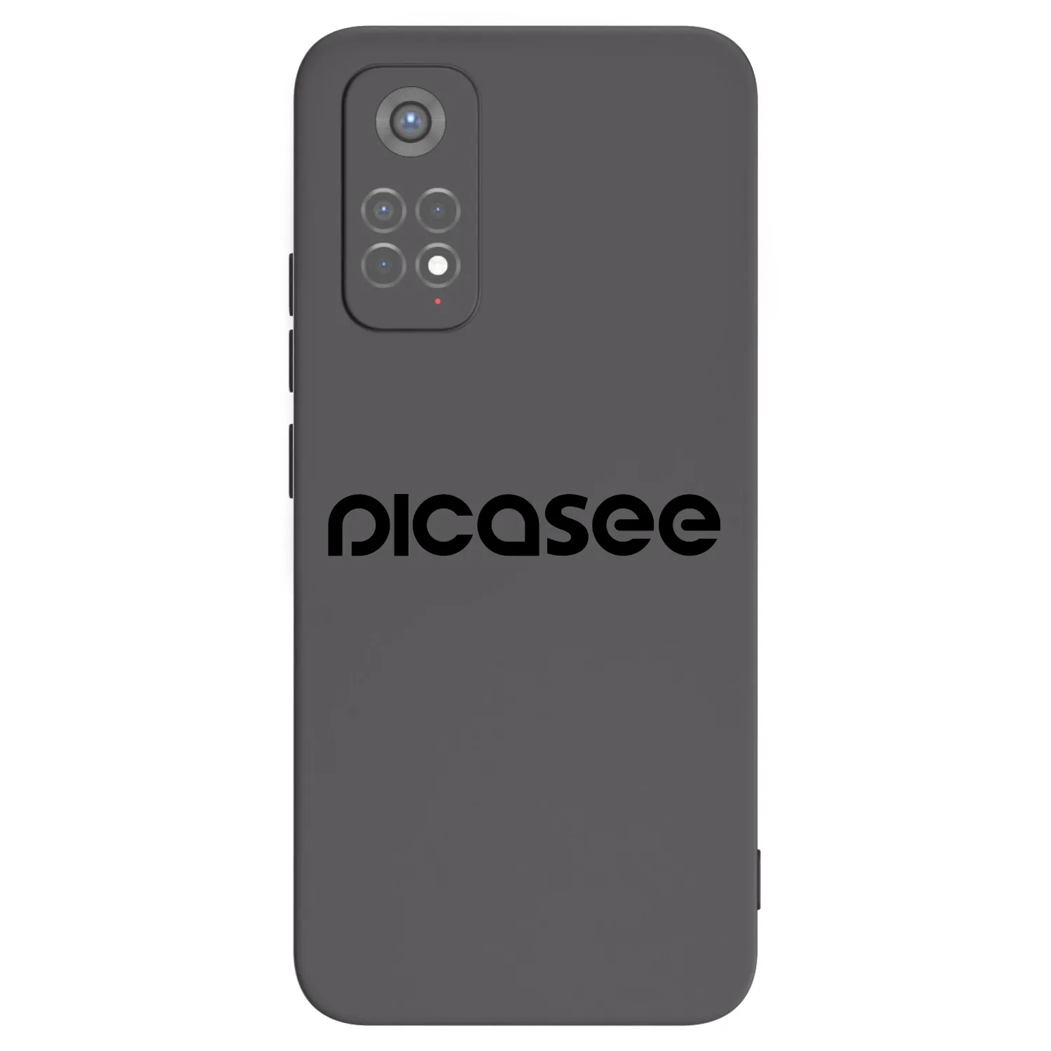 Picasee Μαύρη θήκη σιλικόνης για Xiaomi Redmi Note 11S 5G - Picasee - new logo - black
