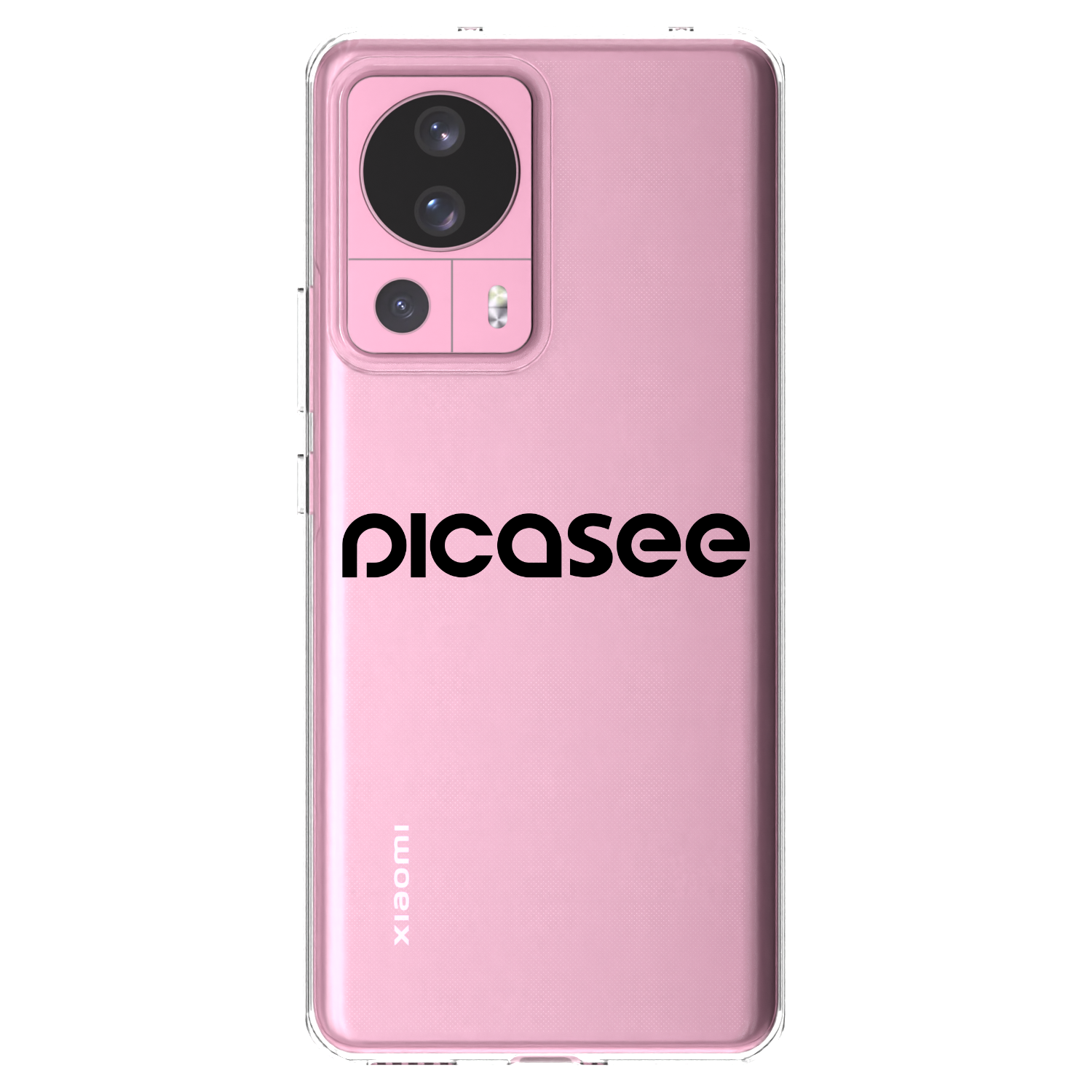 Picasee διαφανής θήκη σιλικόνης Xiaomi 13 Lite - Picasee - new logo - black