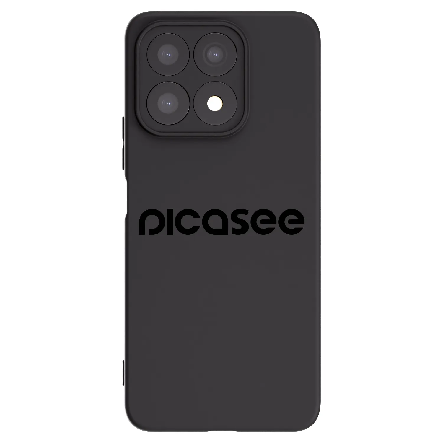 Picasee Μαύρη θήκη σιλικόνης για Honor X8a - Picasee - new logo - black