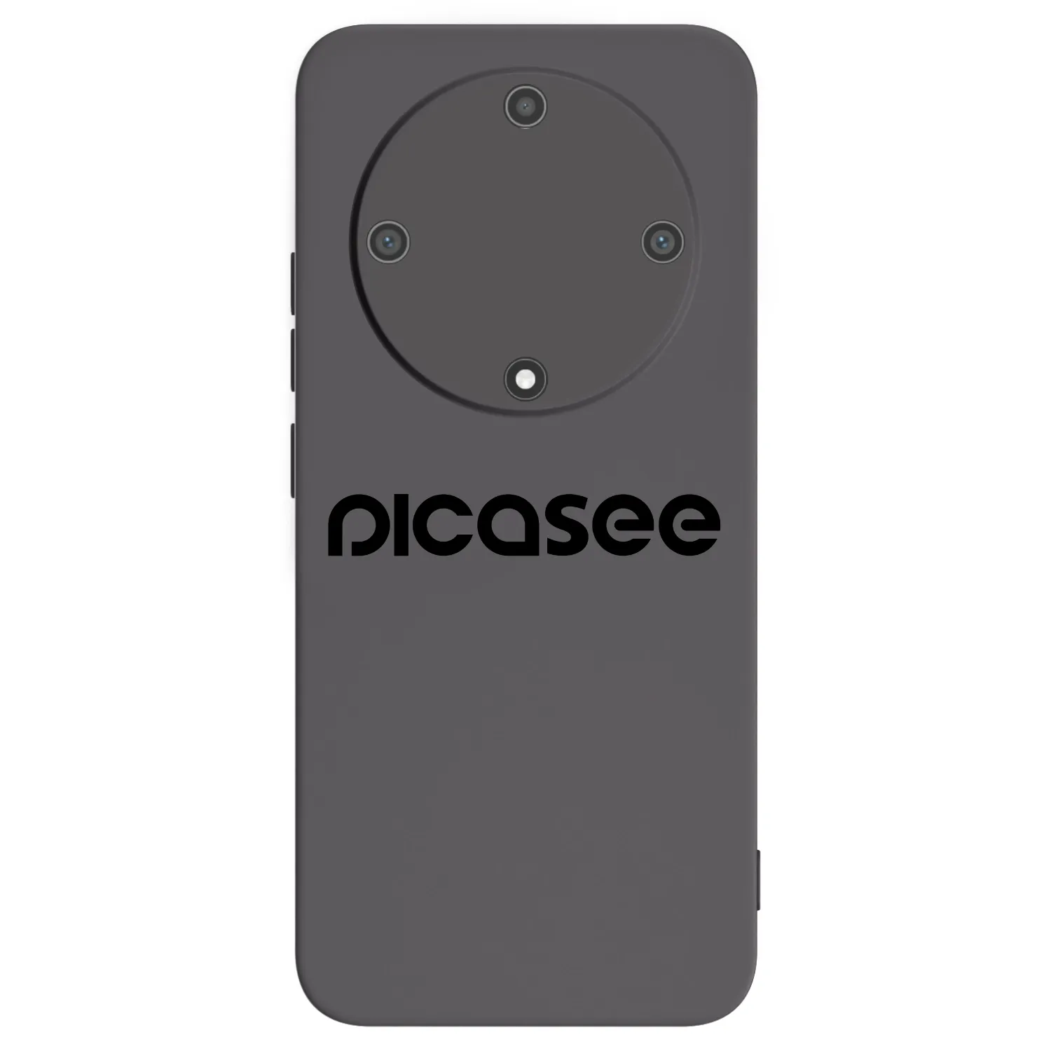 Picasee Μαύρη θήκη σιλικόνης για Honor Magic5 Lite 5G - Picasee - new logo - black