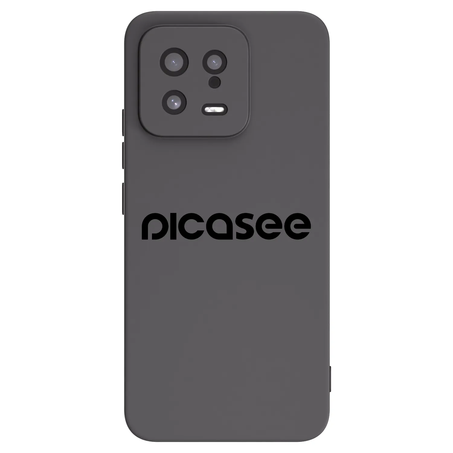 Picasee Μαύρη θήκη σιλικόνης για Xiaomi 13 - Picasee - new logo - black