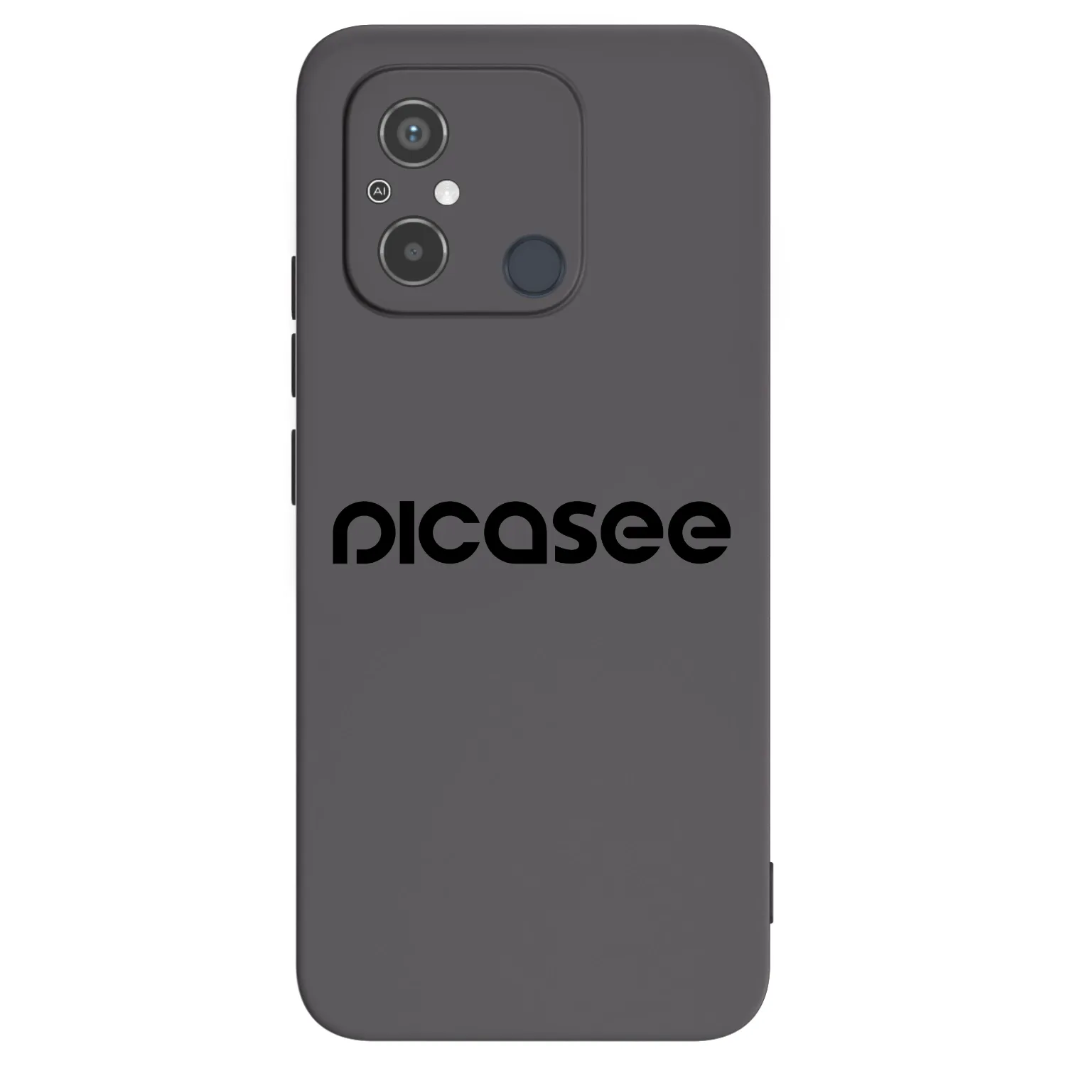 Picasee Μαύρη θήκη σιλικόνης για Xiaomi Redmi 12C - Picasee - new logo - black