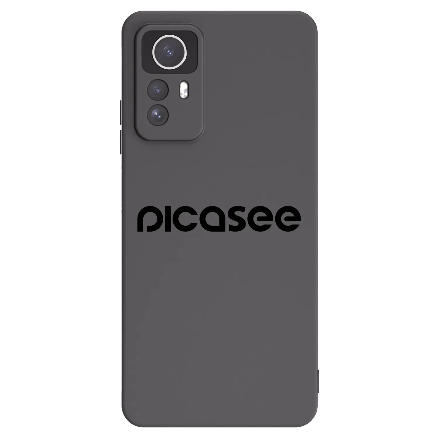 Picasee Μαύρη θήκη σιλικόνης για Xiaomi Redmi Note 12S - Picasee - new logo - black