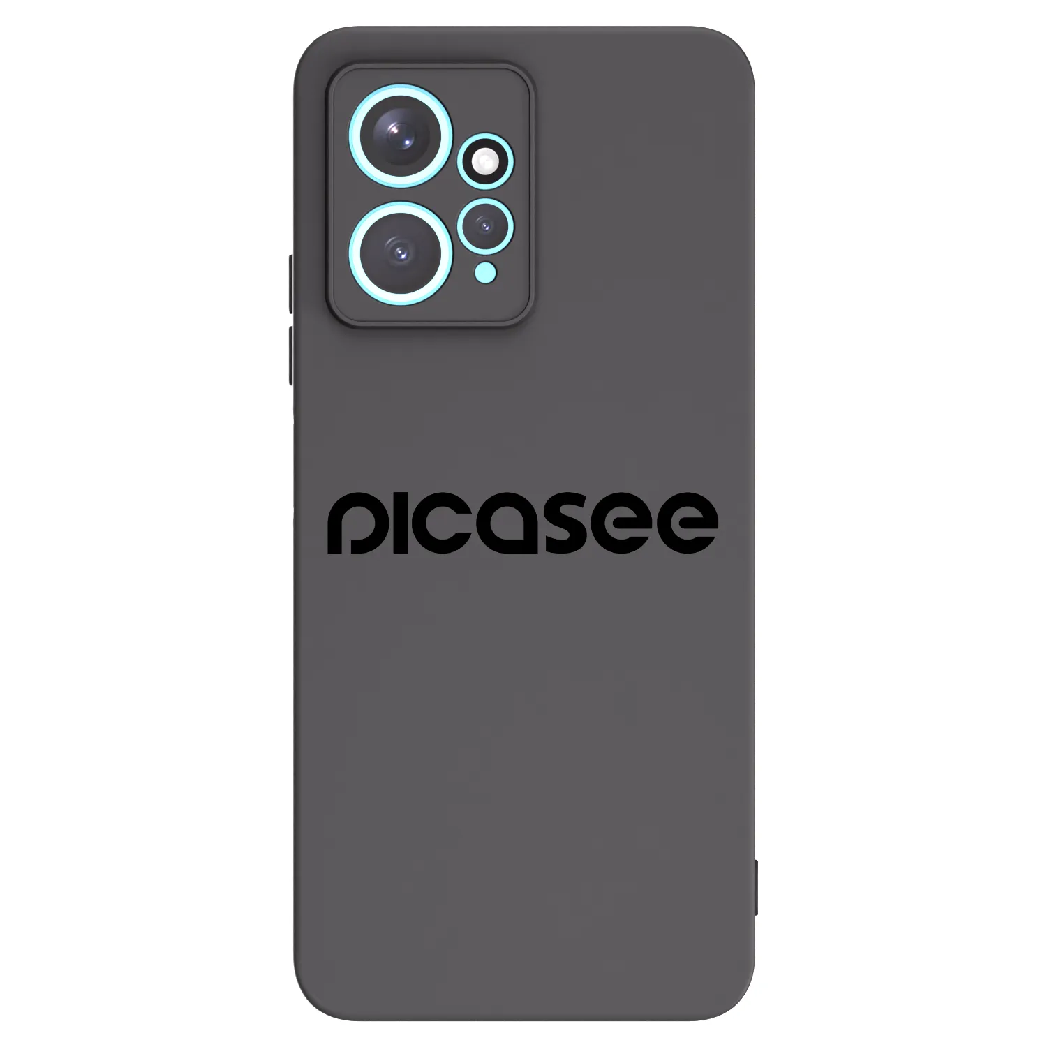 Picasee Μαύρη θήκη σιλικόνης για Xiaomi Redmi Note 12 4G - Picasee - new logo - black