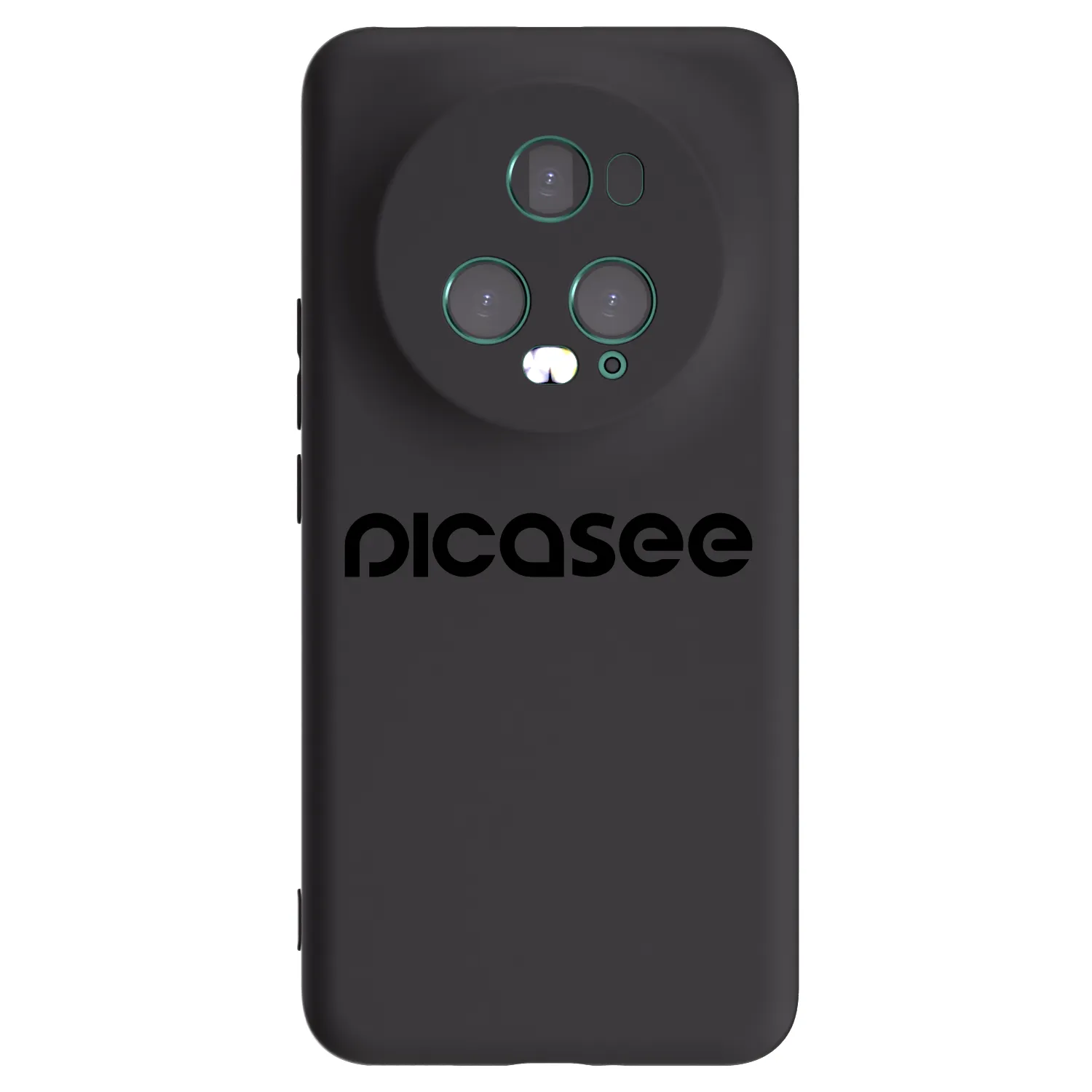 Picasee Μαύρη θήκη σιλικόνης για Honor Magic5 Pro - Picasee - new logo - black