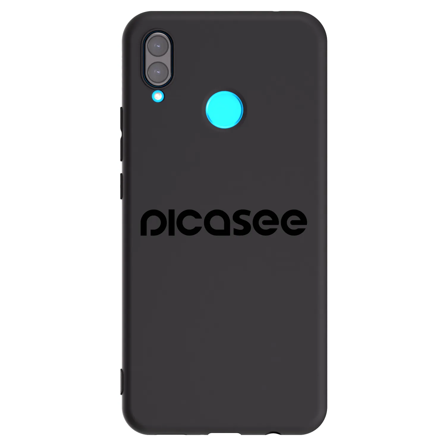 Picasee Μαύρη θήκη σιλικόνης για Huawei Nova 3 - Picasee - new logo - black