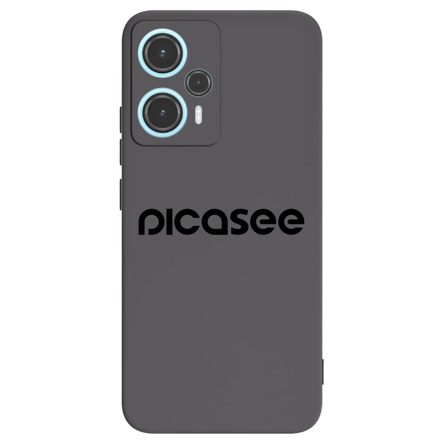 Picasee Μαύρη θήκη σιλικόνης για Xiaomi Poco F5 - Picasee - new logo - black