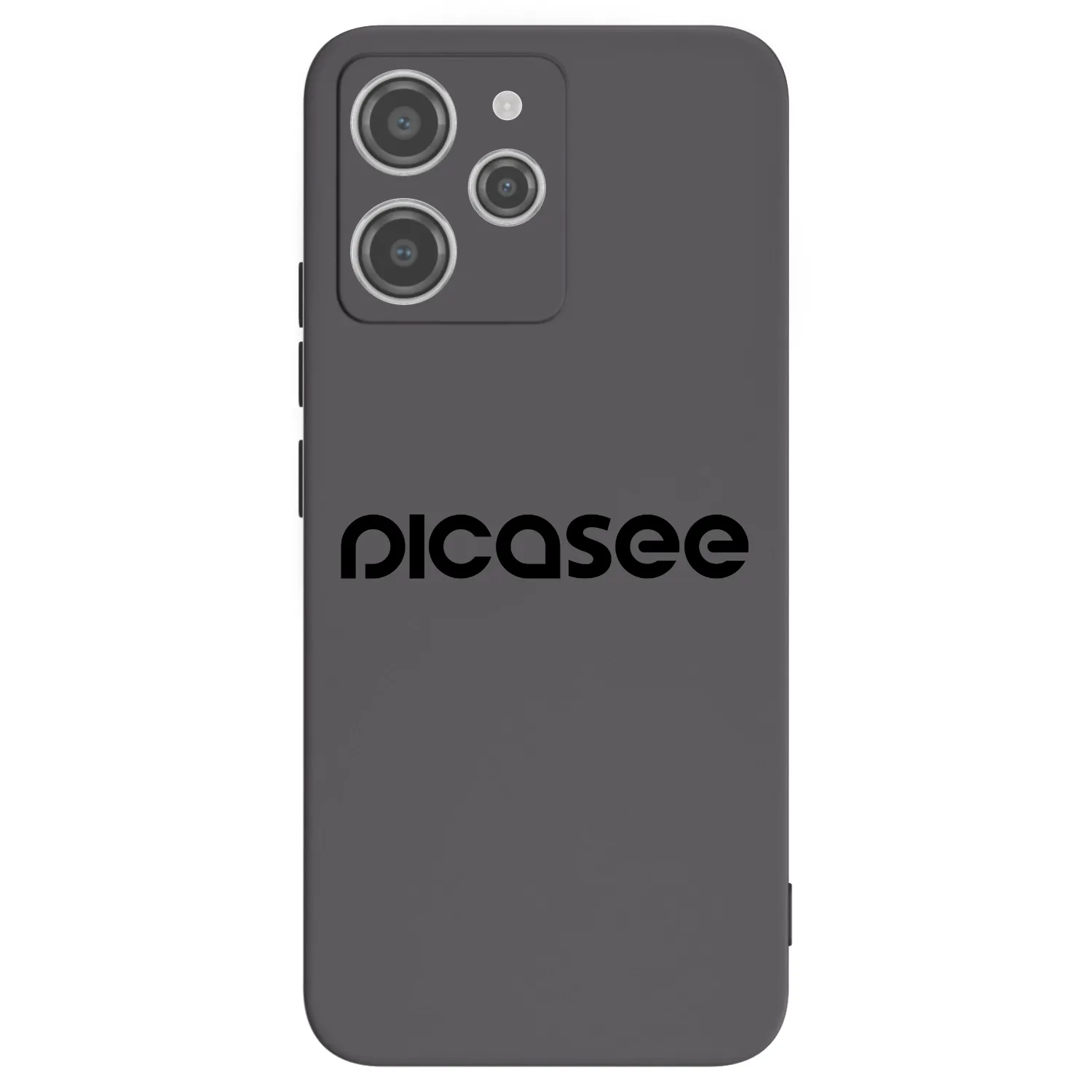 Picasee Μαύρη θήκη σιλικόνης για Xiaomi Redmi 12 4G - Picasee - new logo - black