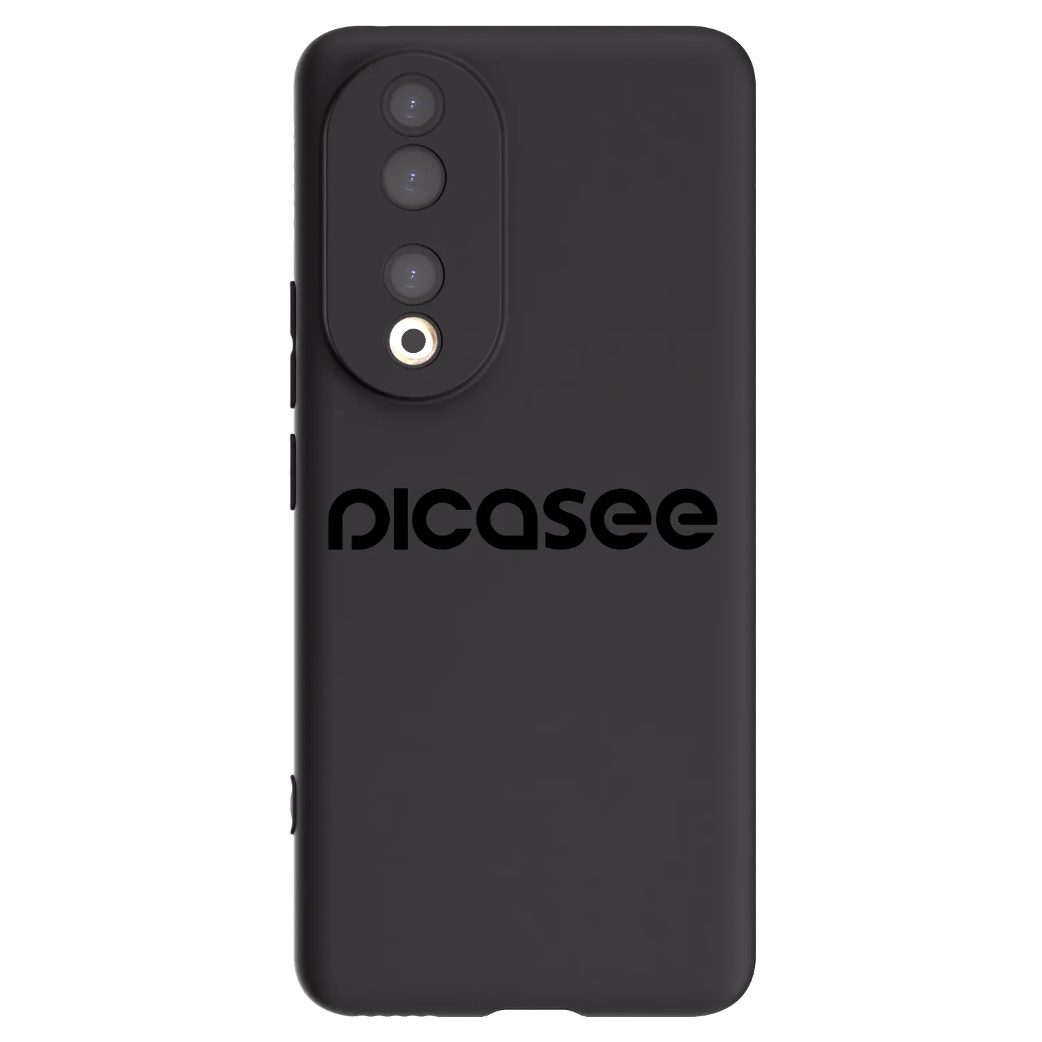 Picasee Μαύρη θήκη σιλικόνης για Honor 90 5G - Picasee - new logo - black