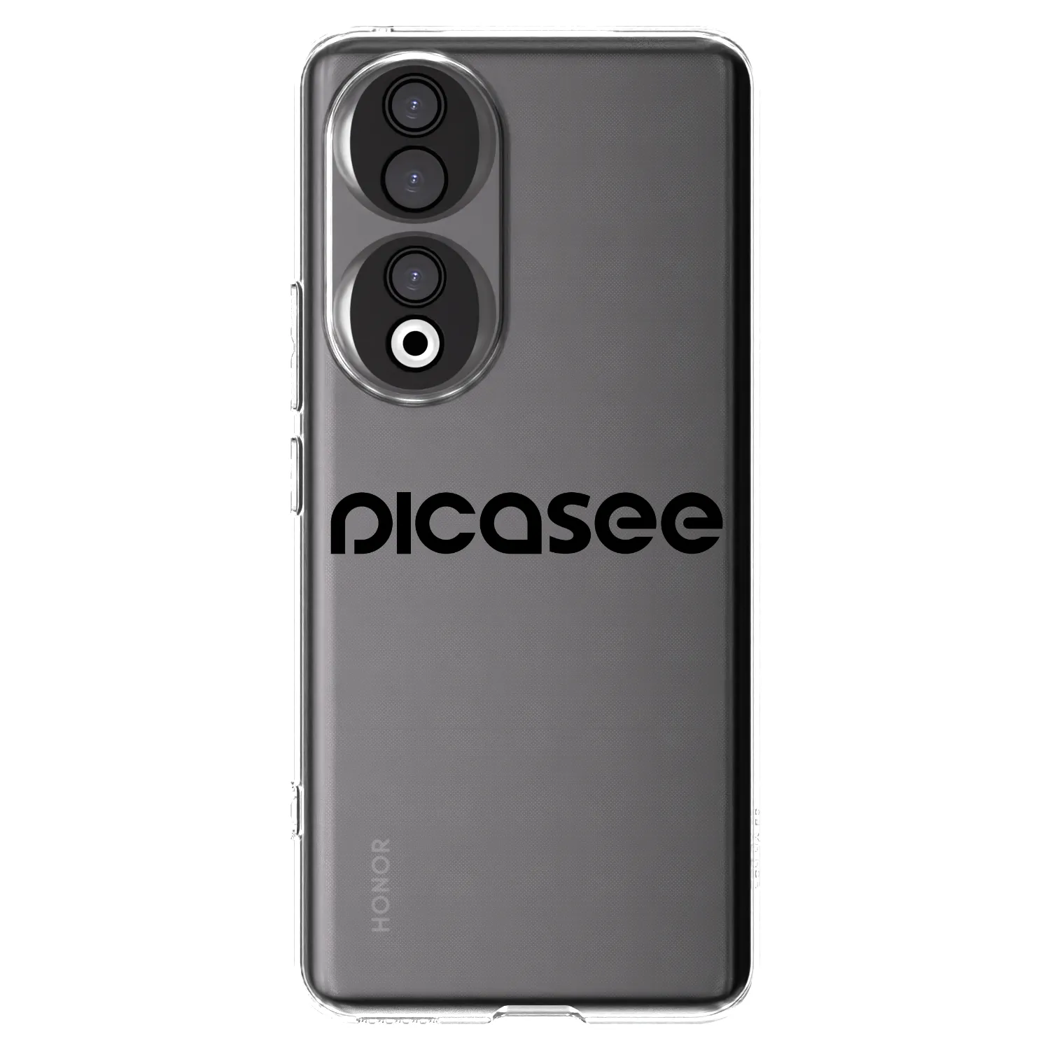 Picasee διαφανής θήκη σιλικόνης Honor 90 5G - Picasee - new logo - black