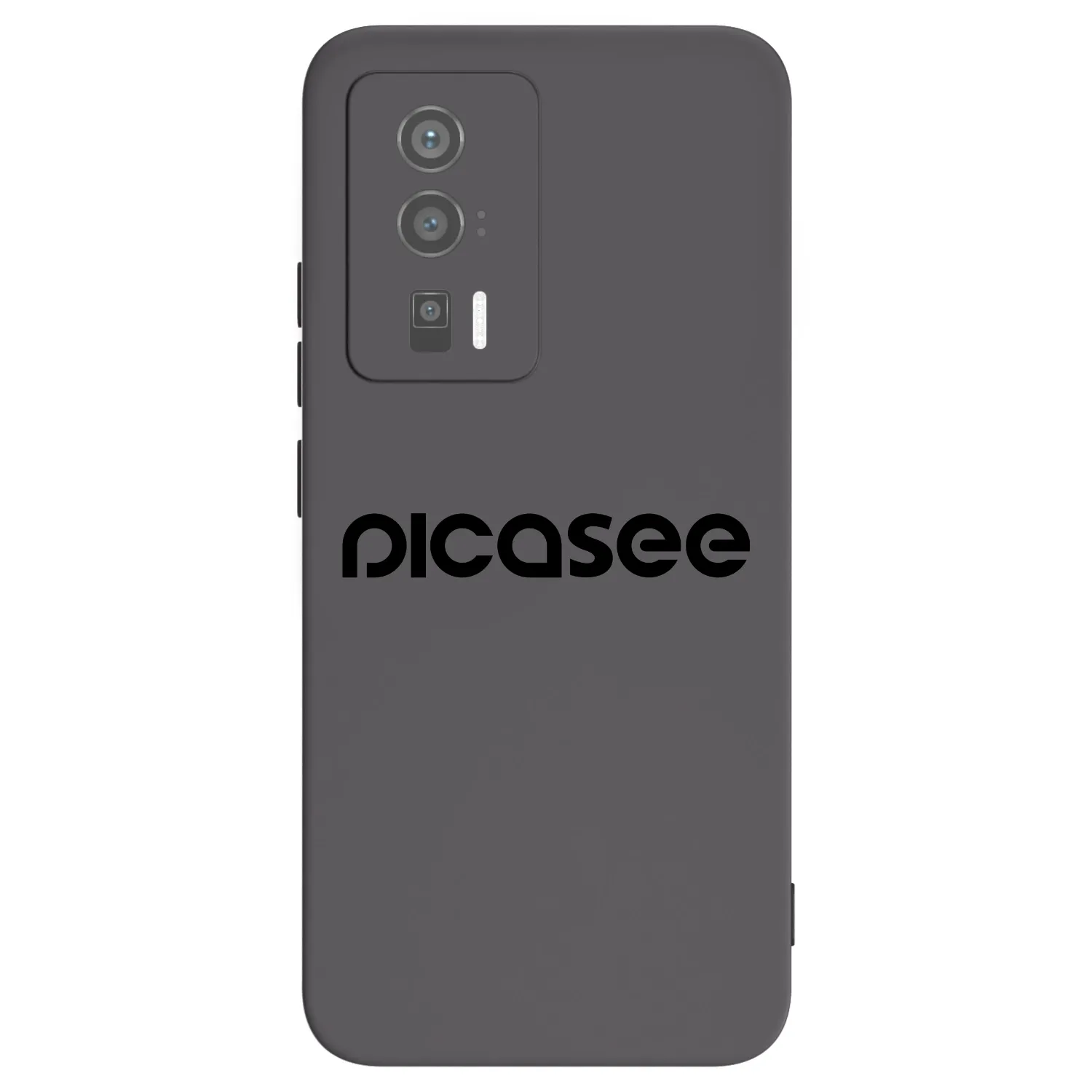 Picasee Μαύρη θήκη σιλικόνης για Xiaomi Poco F5 Pro 5G - Picasee - new logo - black