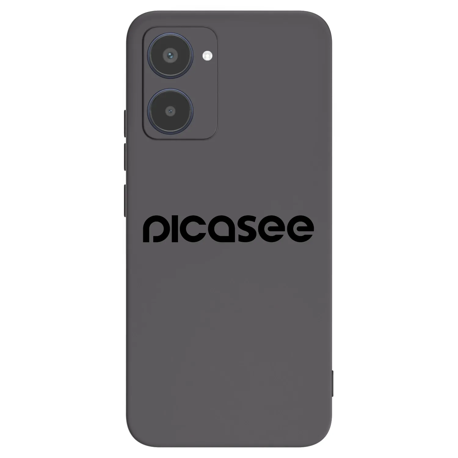 Picasee Μαύρη θήκη σιλικόνης για Realme 10 4G - Picasee - new logo - black