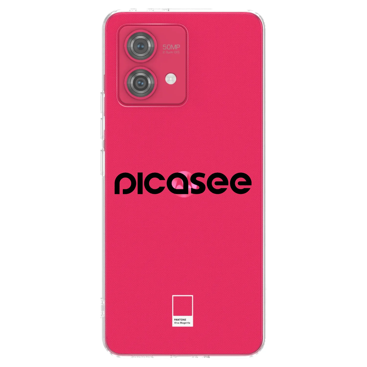 Picasee διαφανής θήκη σιλικόνης Motorola Moto G84 5G - Picasee - new logo - black