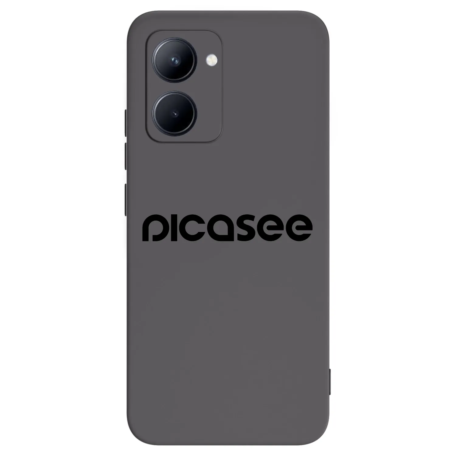 Picasee Μαύρη θήκη σιλικόνης για Realme C33 (2023) - Picasee - new logo - black