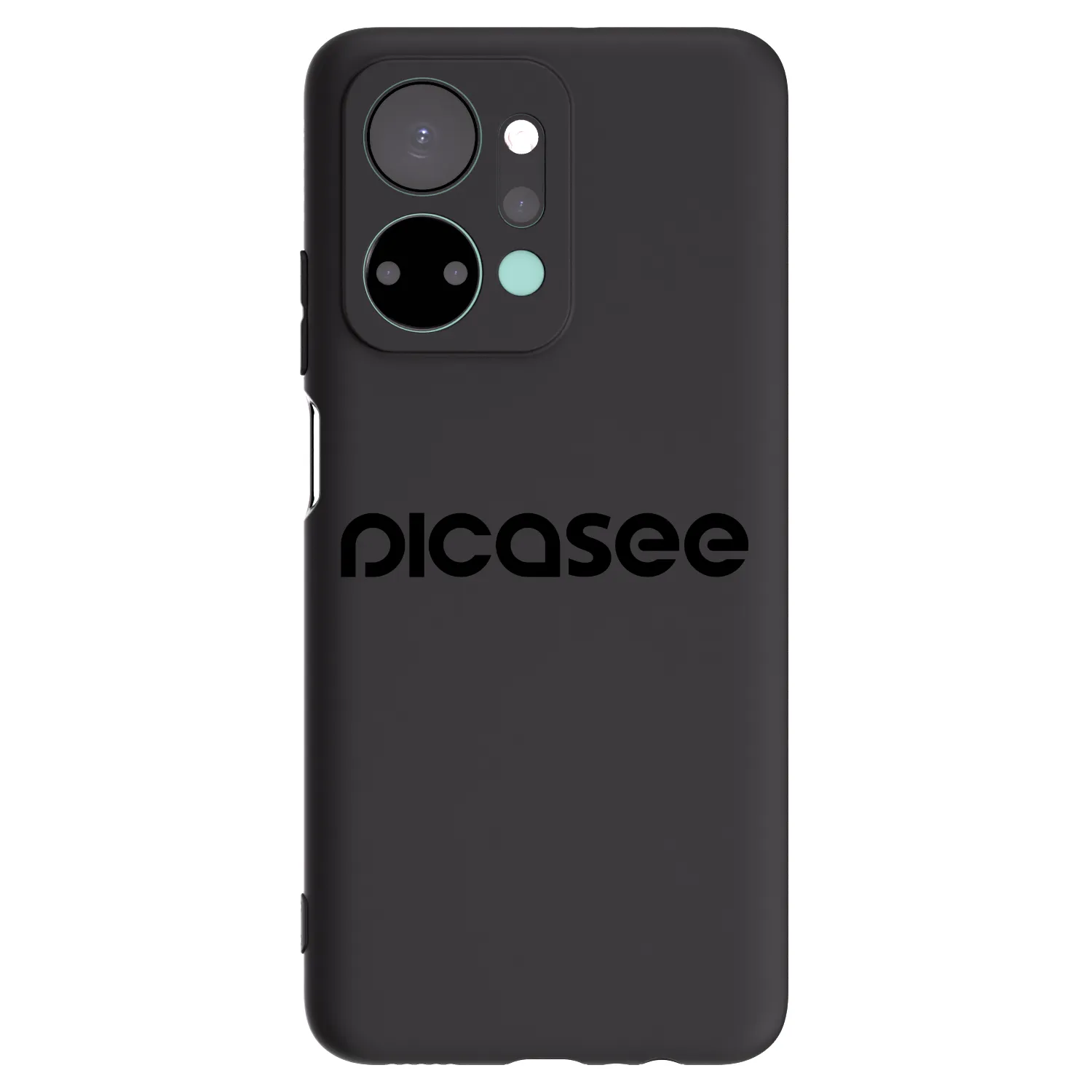 Picasee Μαύρη θήκη σιλικόνης για Honor X7a - Picasee - new logo - black