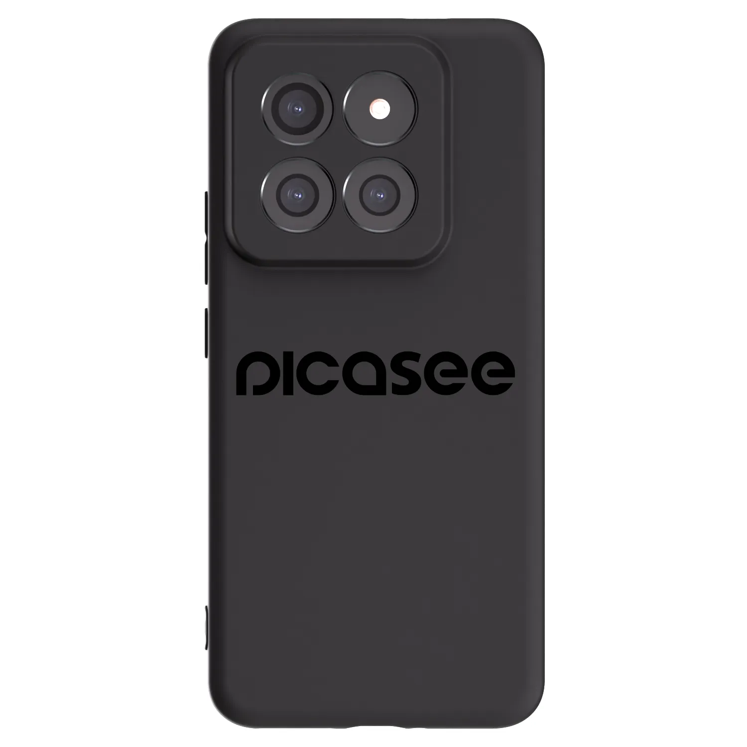 Picasee Μαύρη θήκη σιλικόνης για Xiaomi 14 Pro - Picasee - new logo - black