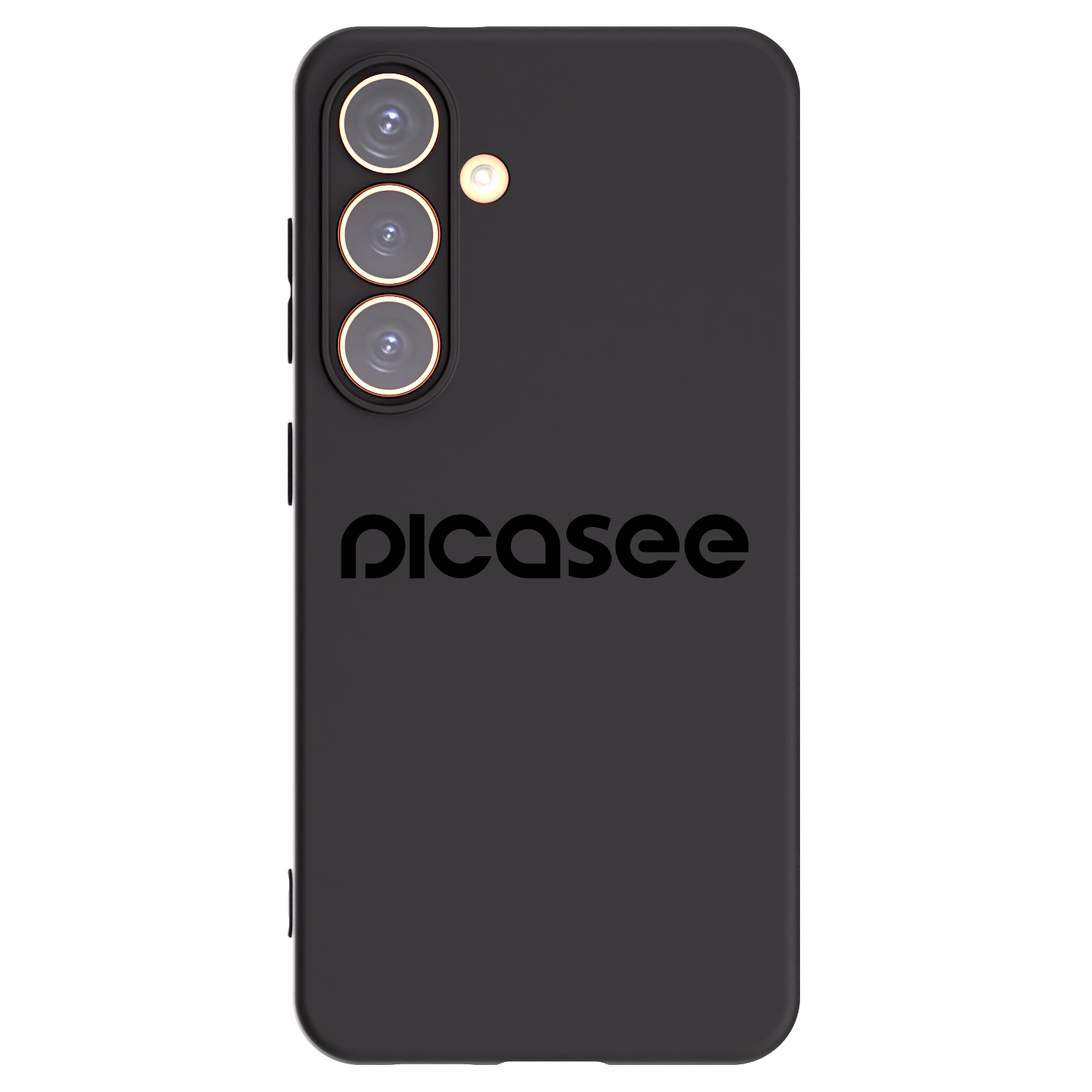 Picasee Μαύρη θήκη σιλικόνης για Samsung Galaxy S24 S921B 5G - Picasee - new logo - black