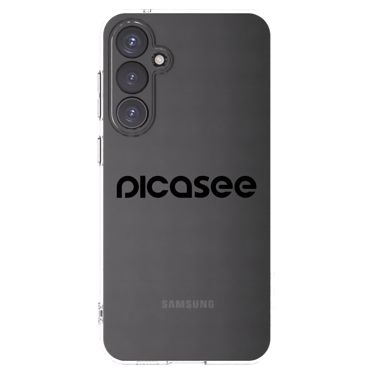 Picasee διαφανής θήκη σιλικόνης Samsung Galaxy S23 FE S711B - Picasee - new logo - black