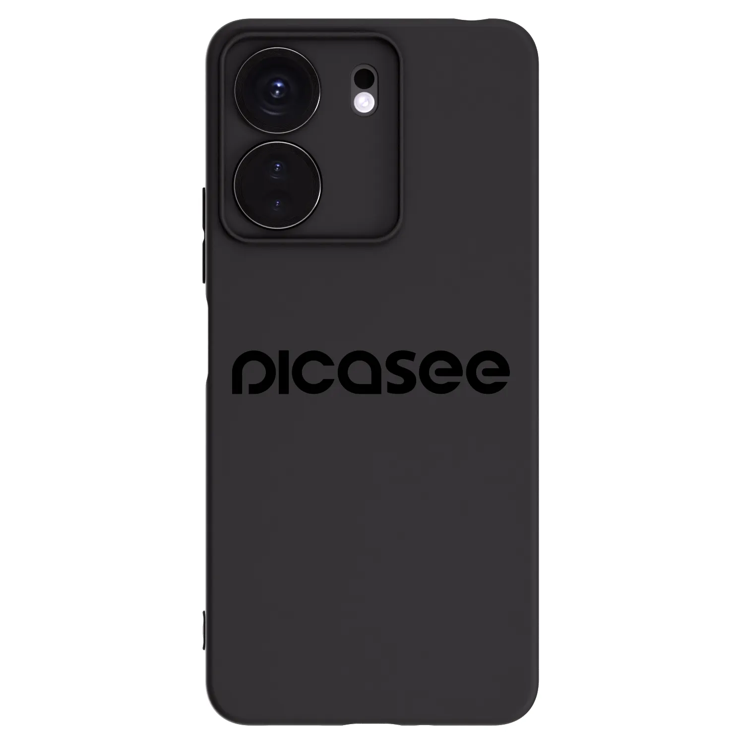 Picasee Μαύρη θήκη σιλικόνης για Xiaomi Redmi 13C 4G - Picasee - new logo - black