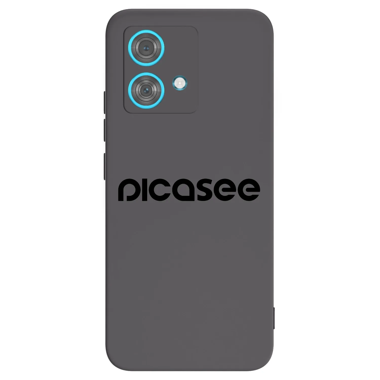 Picasee Μαύρη θήκη σιλικόνης για Motorola Edge 40 Neo - Picasee - new logo - black