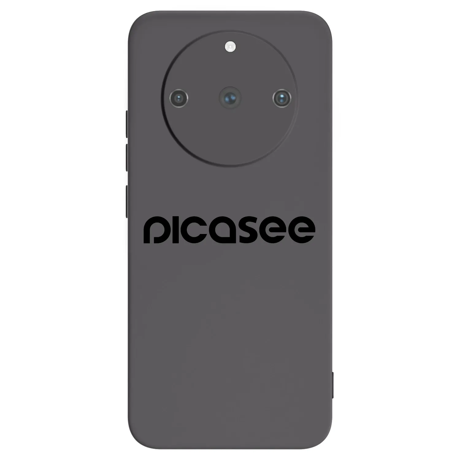 Picasee Μαύρη θήκη σιλικόνης για Realme 11 Pro+ - Picasee - new logo - black