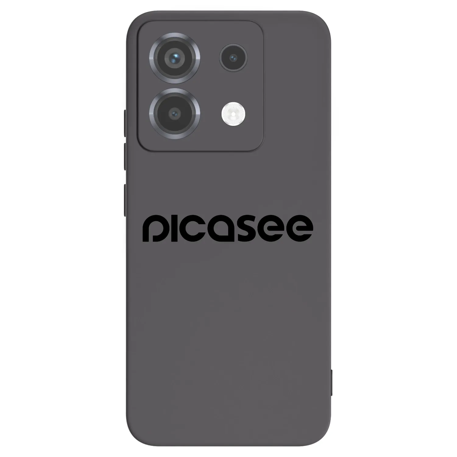 Picasee Μαύρη θήκη σιλικόνης για Xiaomi Poco X6 - Picasee - new logo - black