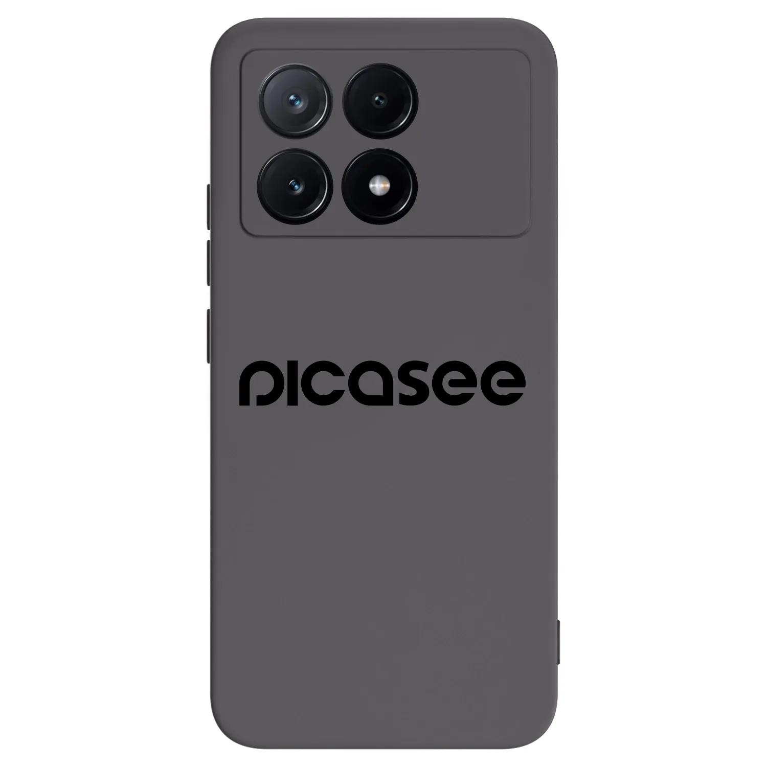 Picasee Μαύρη θήκη σιλικόνης για Xiaomi Poco X6 Pro - Picasee - new logo - black