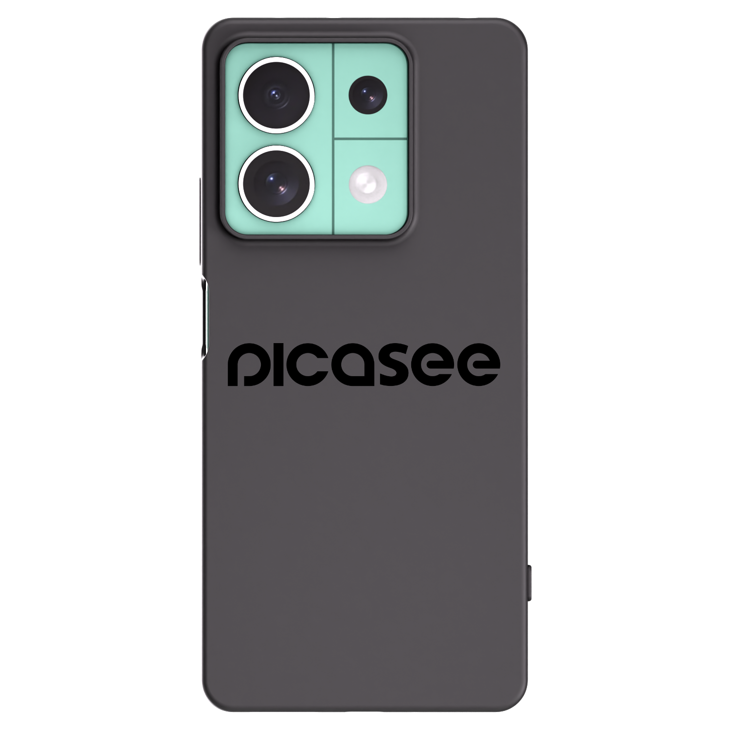 Picasee Μαύρη θήκη σιλικόνης για Xiaomi Redmi Note 13 5G - Picasee - new logo - black