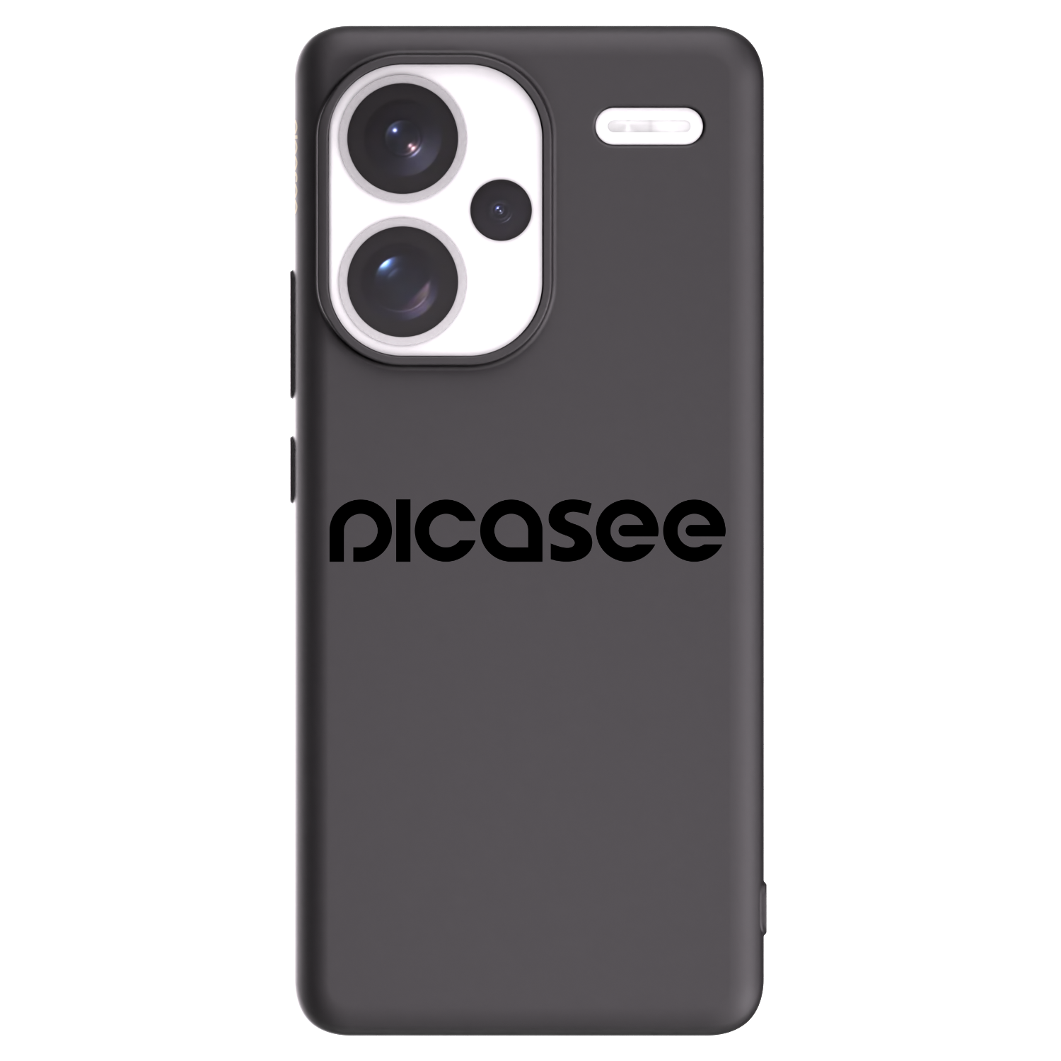 Picasee Μαύρη θήκη σιλικόνης για Xiaomi Redmi Note 13 Pro+ 5G - Picasee - new logo - black