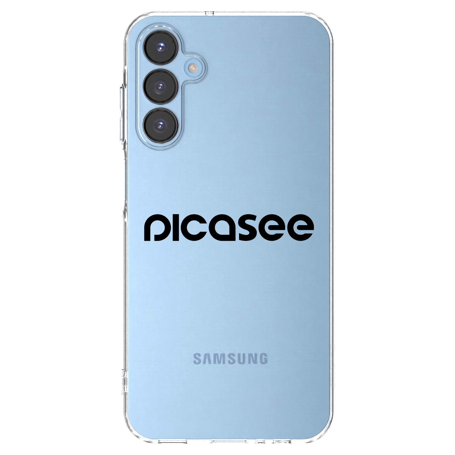 Picasee διαφανής θήκη σιλικόνης Samsung Galaxy A15 A156B 5G - Picasee - new logo - black