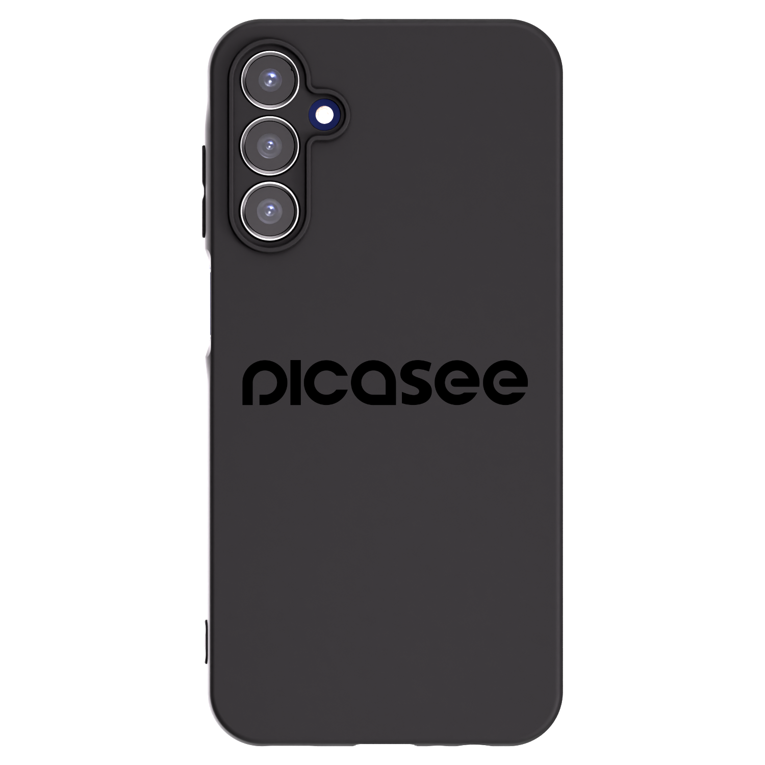 Picasee Μαύρη θήκη σιλικόνης για Samsung Galaxy A15 A155F 4G - Picasee - new logo - black