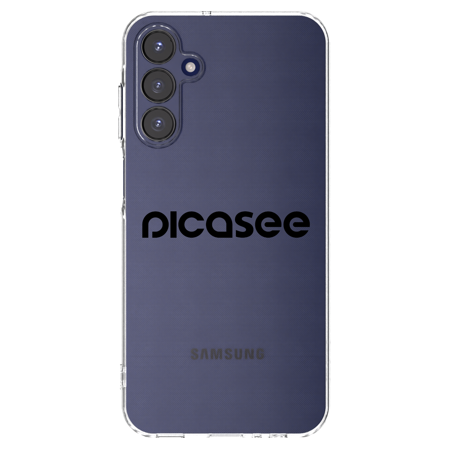 Picasee διαφανής θήκη σιλικόνης Samsung Galaxy A15 A155F 4G - Picasee - new logo - black
