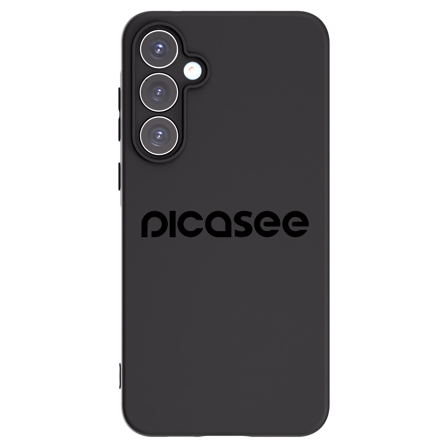 Picasee Μαύρη θήκη σιλικόνης για Samsung Galaxy A55 5G A556B - Picasee - new logo - black