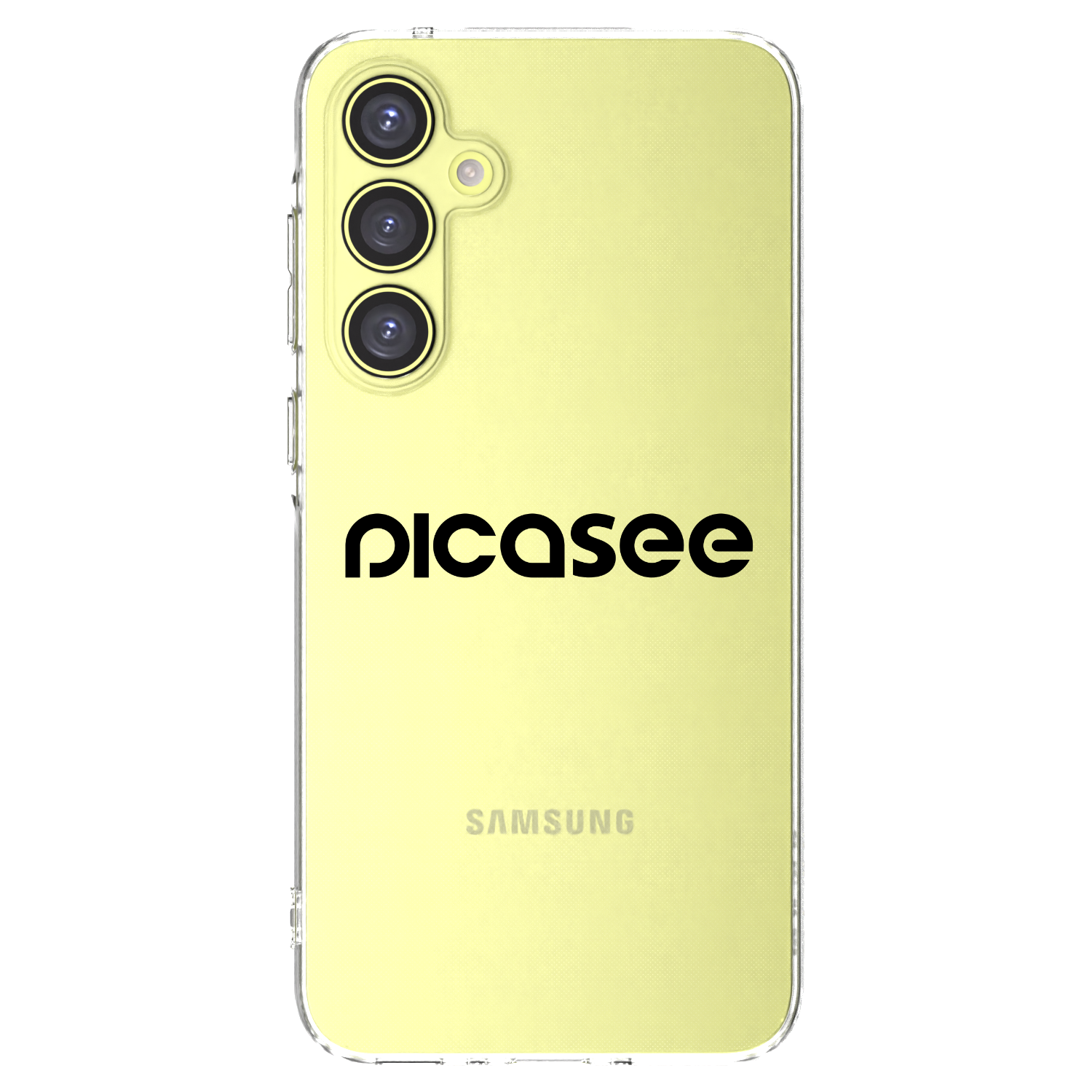 Picasee διαφανής θήκη σιλικόνης Samsung Galaxy A35 5G A356B - Picasee - new logo - black