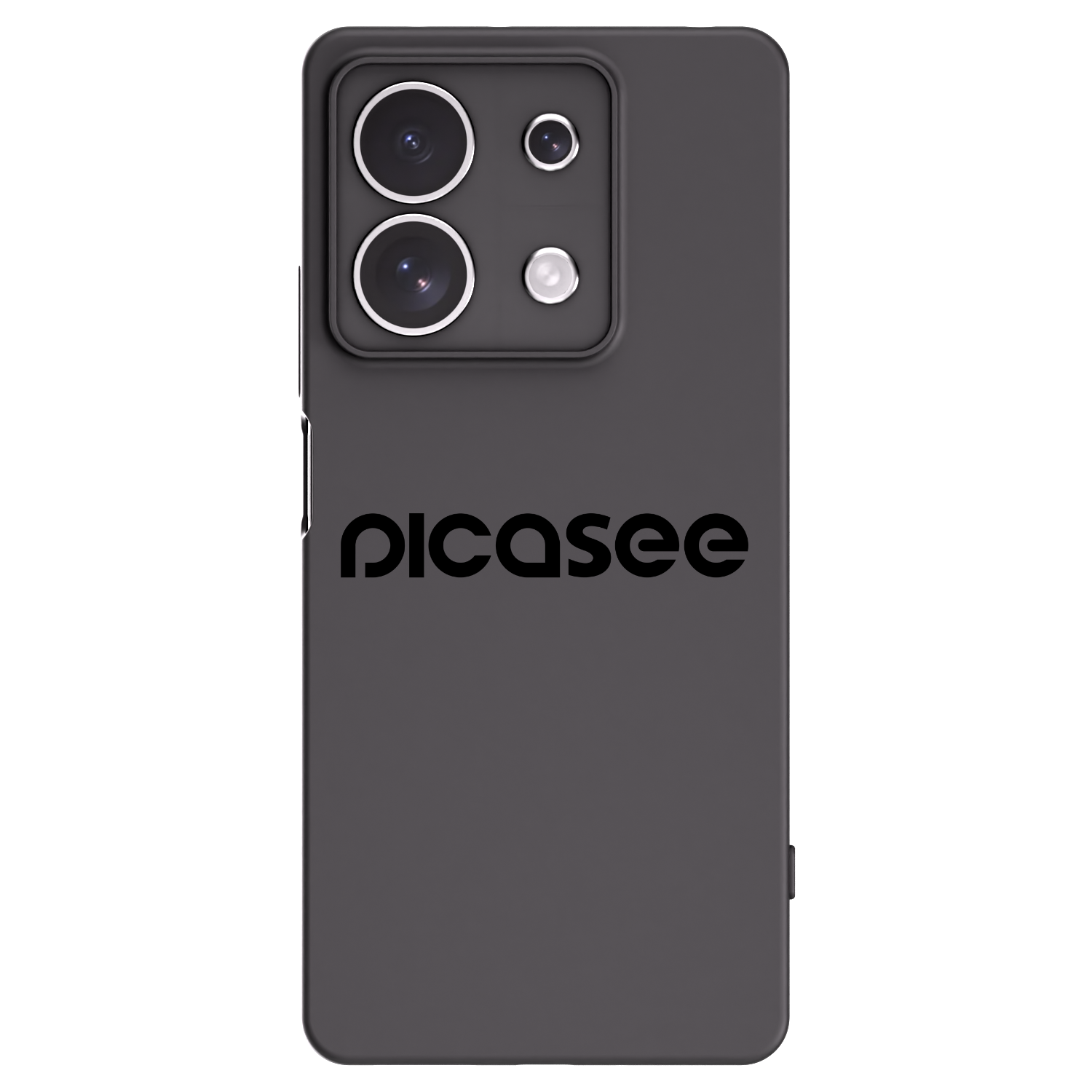 Picasee Μαύρη θήκη σιλικόνης για Xiaomi Redmi Note 13 4G - Picasee - new logo - black