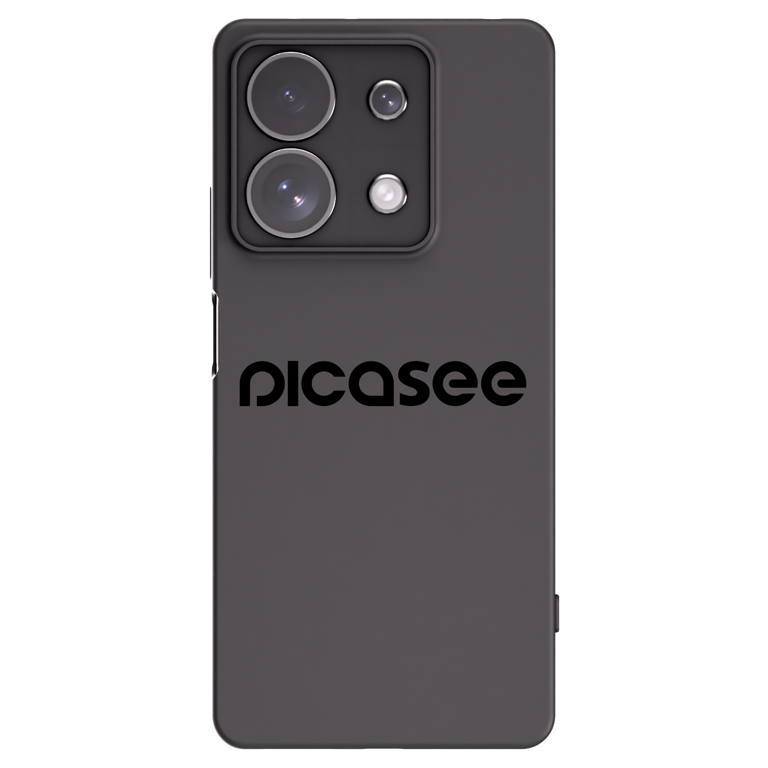 Picasee Μαύρη θήκη σιλικόνης για Xiaomi Redmi Note 13 Pro 4G - Picasee - new logo - black