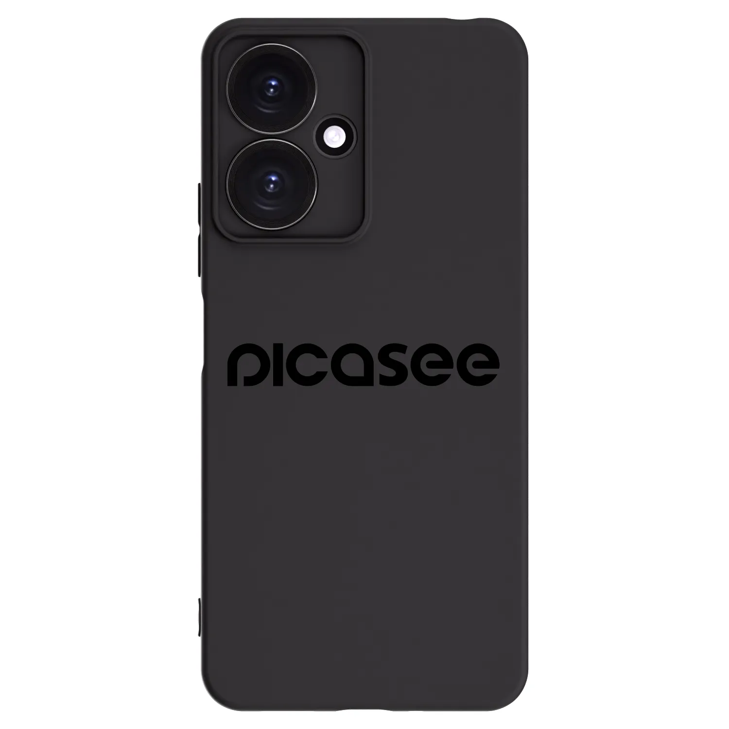 Picasee Μαύρη θήκη σιλικόνης για Xiaomi Redmi 13C 5G - Picasee - new logo - black