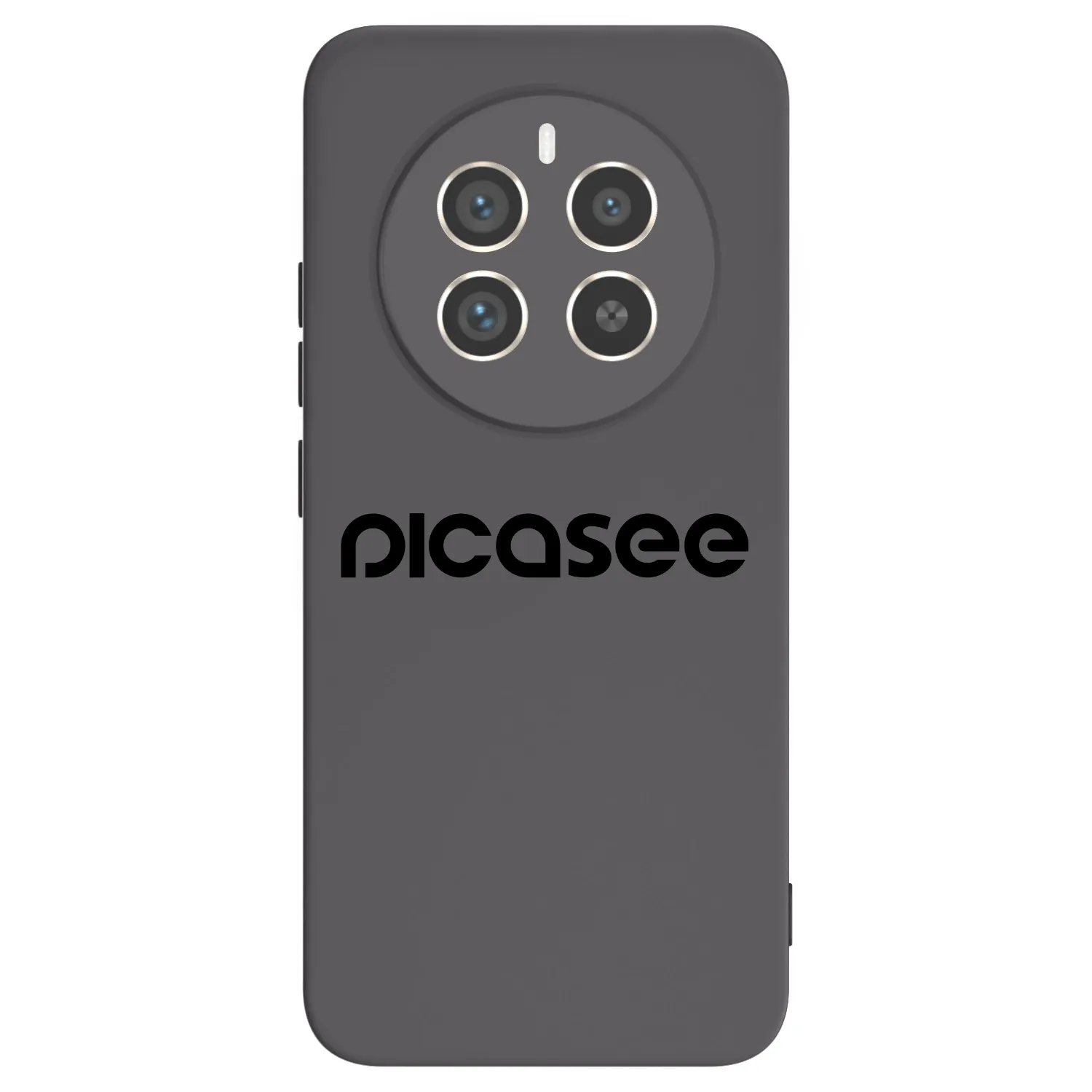 Picasee Μαύρη θήκη σιλικόνης για Realme 12 Pro 5G - Picasee - new logo - black