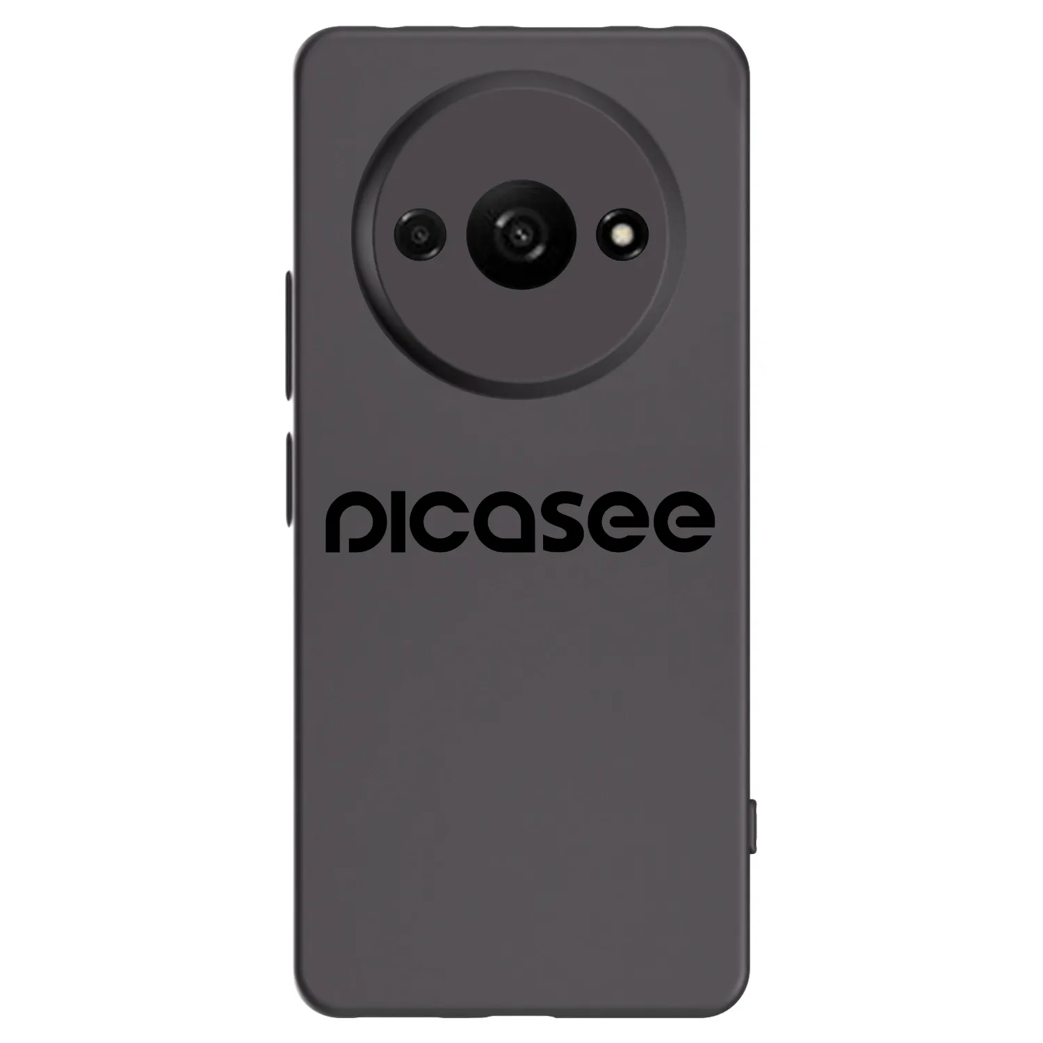 Picasee Μαύρη θήκη σιλικόνης για Xiaomi Redmi A3 - Picasee - new logo - black