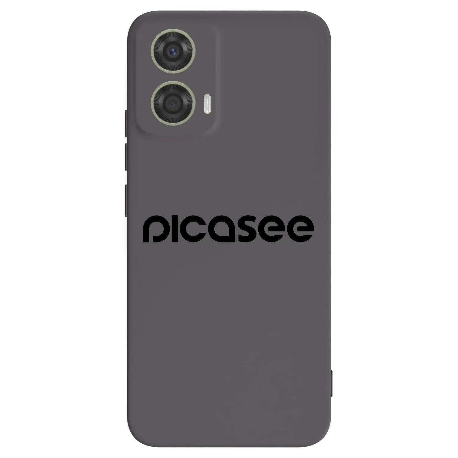 Picasee Μαύρη θήκη σιλικόνης για Motorola Moto G24 - Picasee - new logo - black