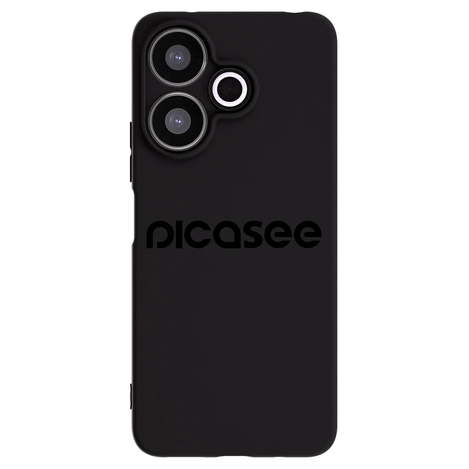 Picasee Μαύρη θήκη σιλικόνης για Xiaomi Redmi 13 4G - Picasee - new logo - black