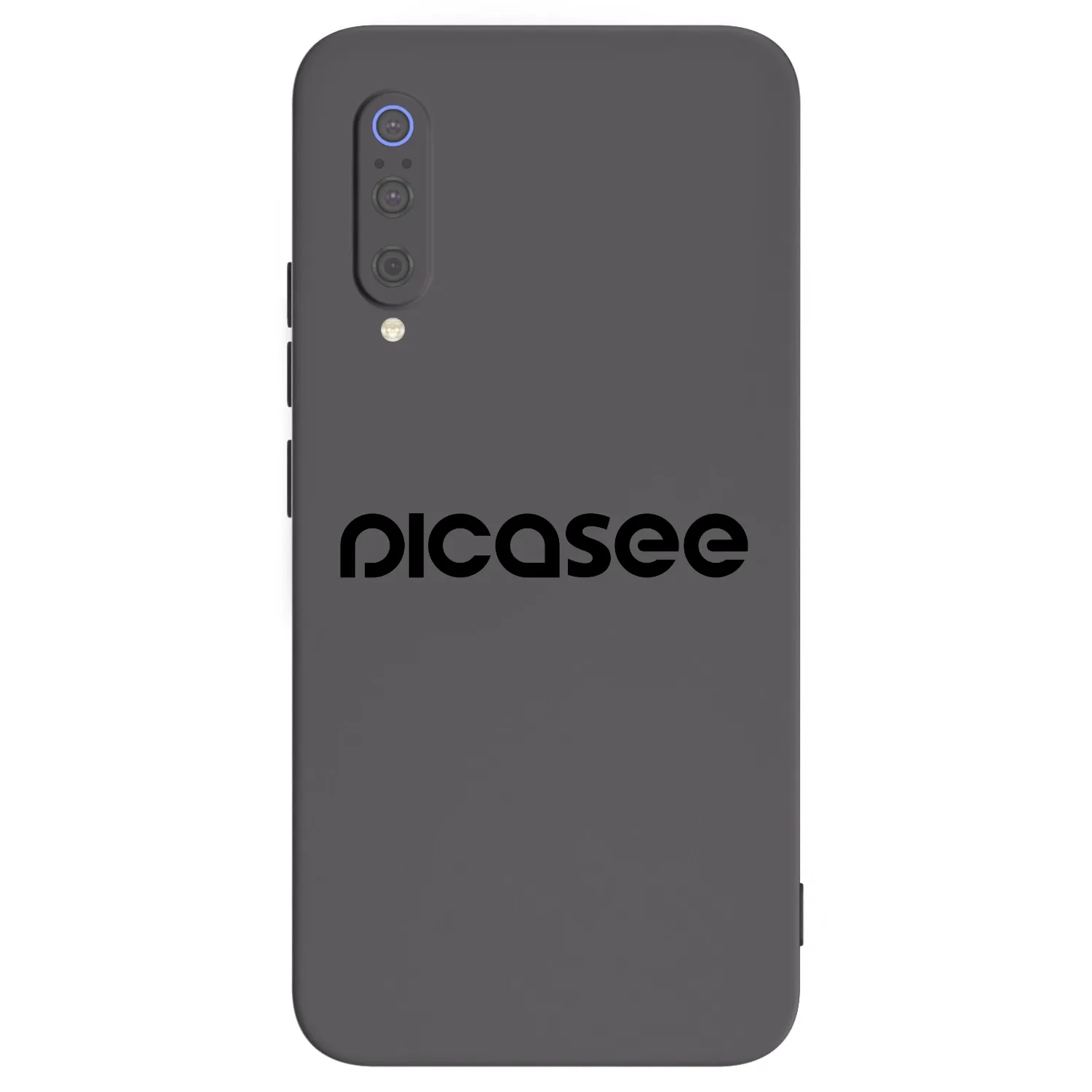 Picasee Μαύρη θήκη σιλικόνης για Xiaomi Mi 9 - Picasee - new logo - black