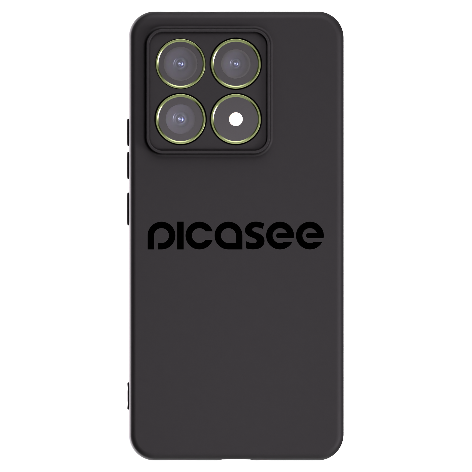 Picasee Μαύρη θήκη σιλικόνης για Xiaomi 14T - Picasee - new logo - black